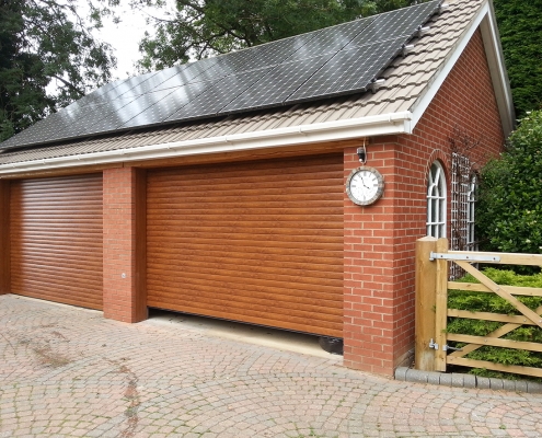 insulated roller garage door Oldham